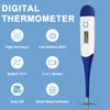 LPOW Thermometer for Adults & Kids with 10s Fast Reading, Digital Oral Thermometer for Fever